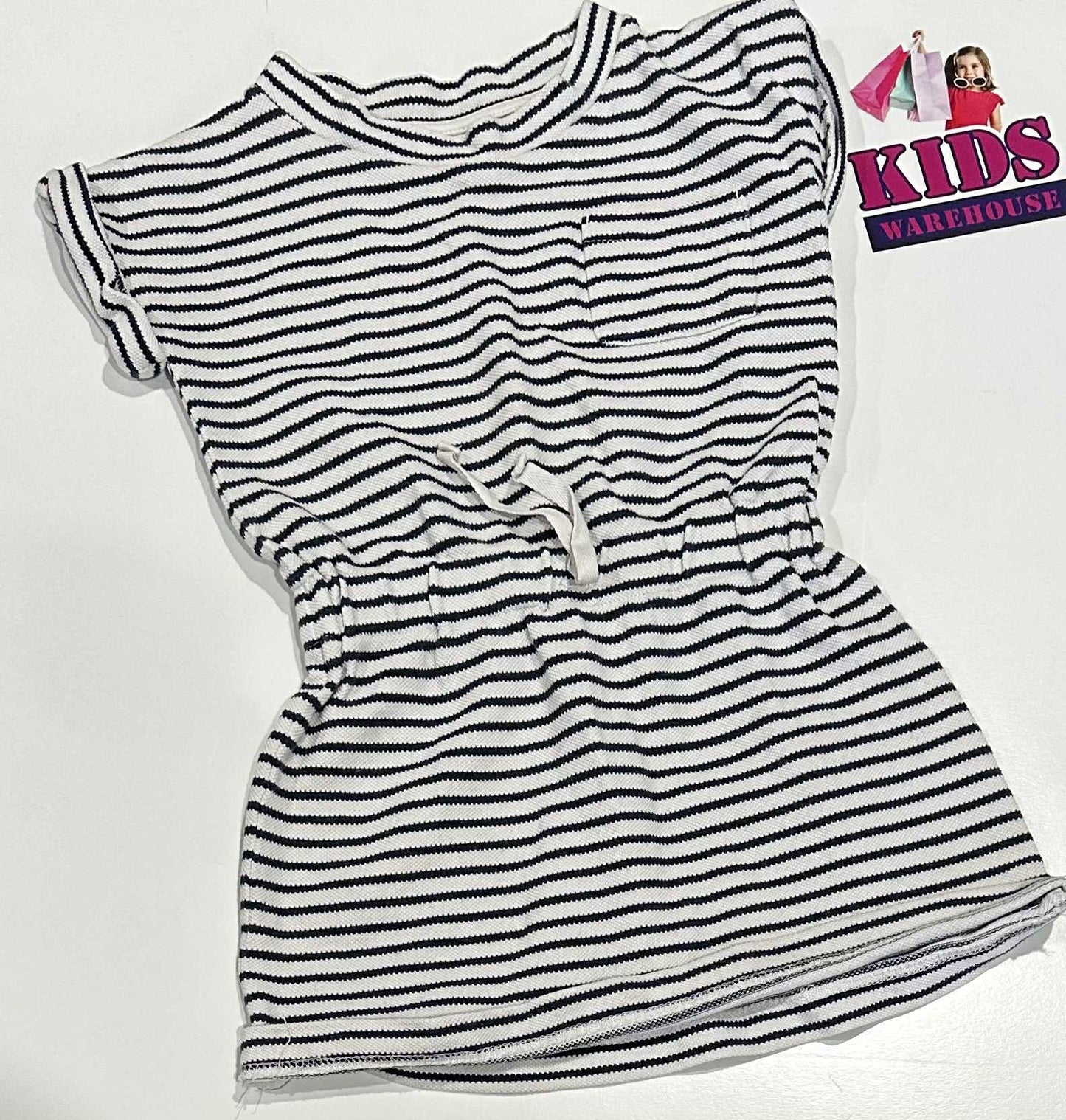 Seed Heritage White & Black Dress Size 4