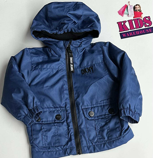 DKNY Jeans Blue Puffer Jacket Size 1