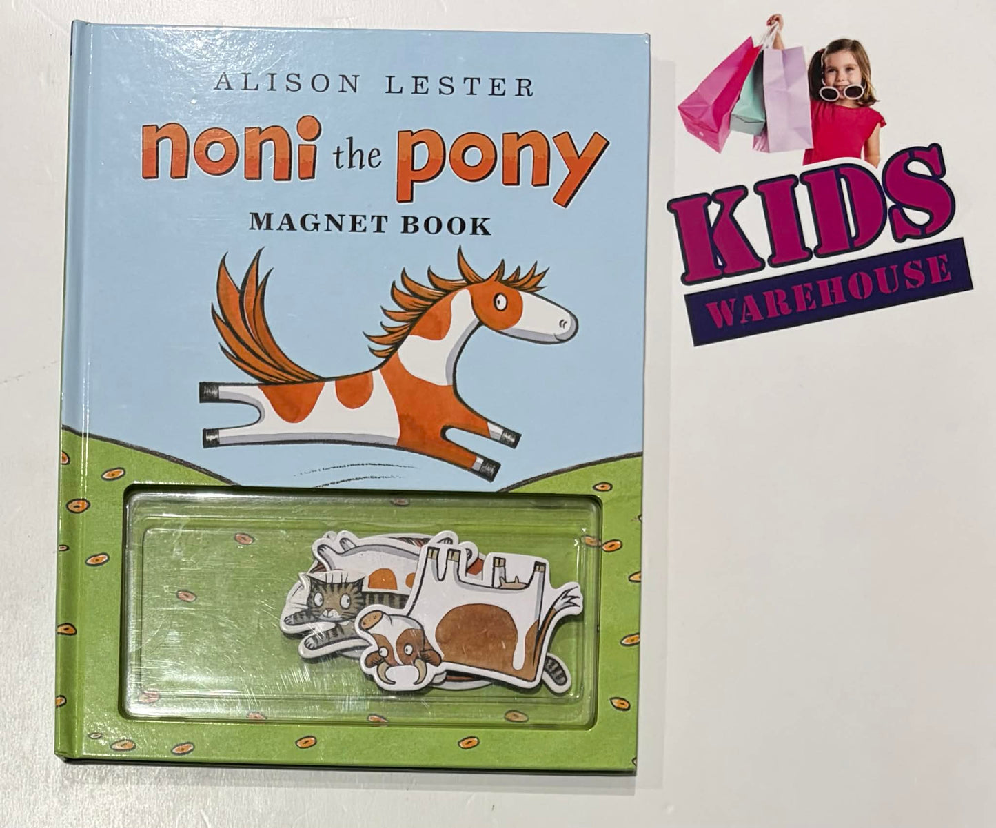 Noni The Pony Magnet Book (Boardbook) - Alison Lester