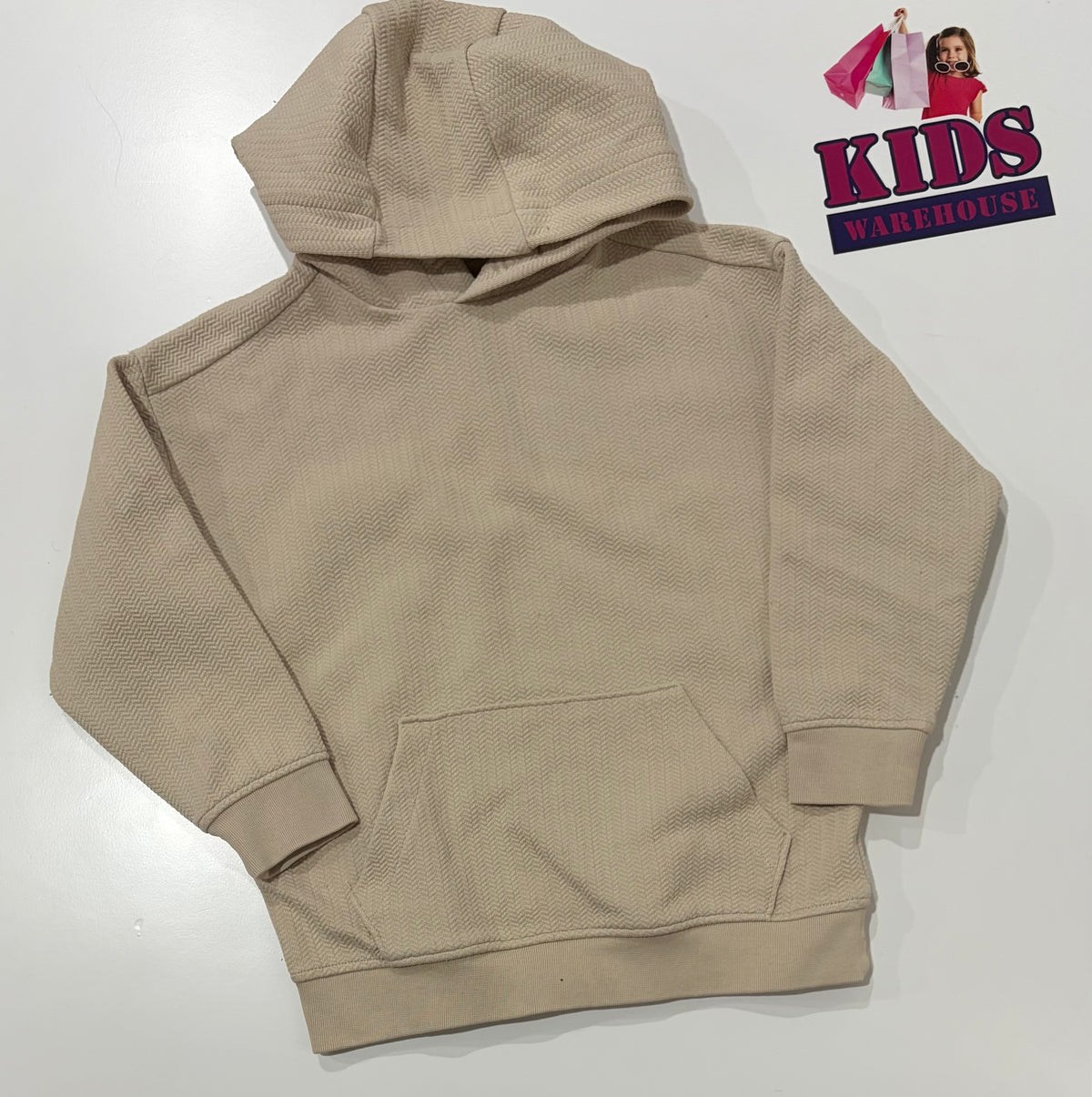 F&F Cream Hoodie Size 5