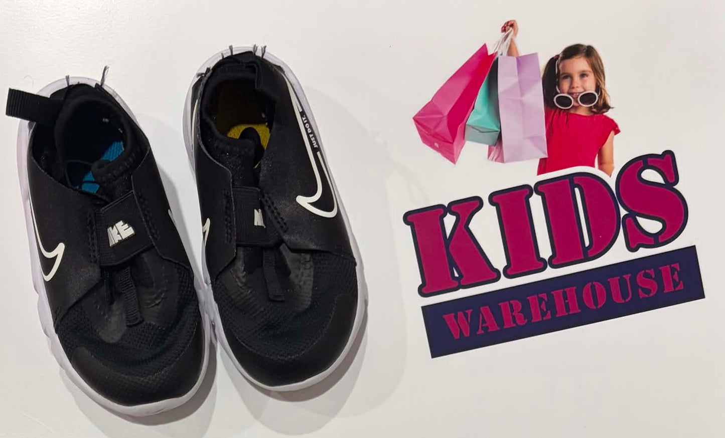 Nike Black Runners Size US7/UK6.5 (Child)