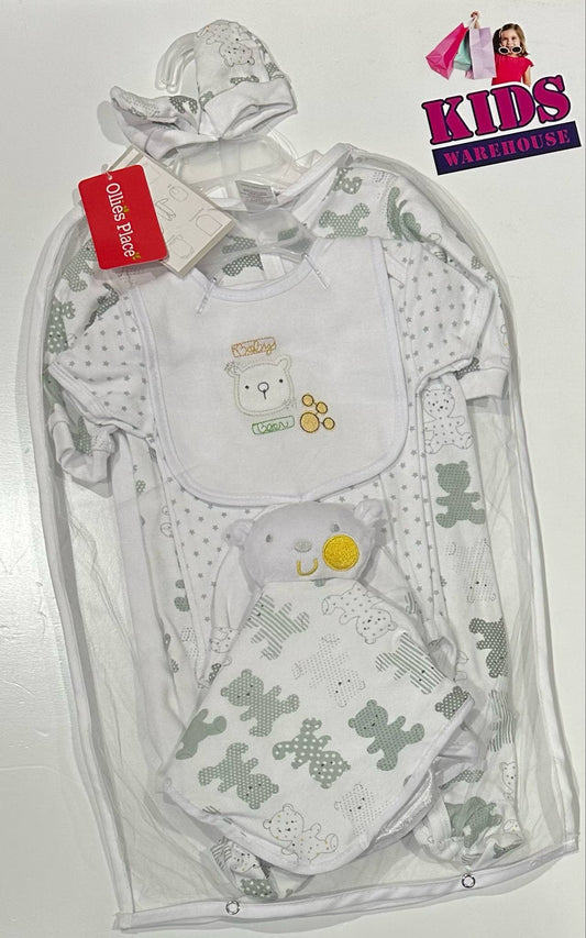 New Ollies Place White 7 Piece Giftset Size 000