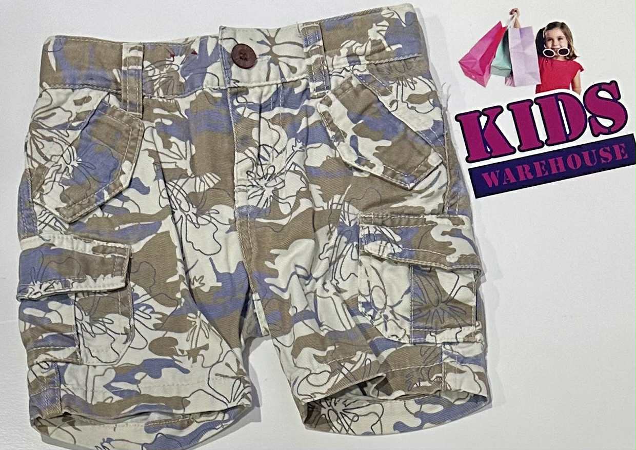 Esprit Grey & Blue Jean Shorts Size 3