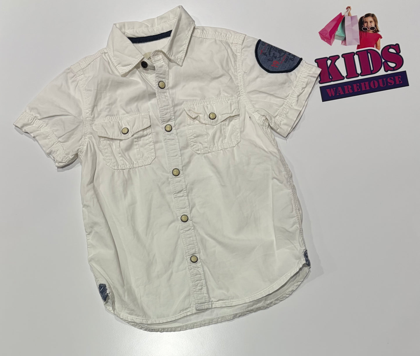 L.O.G.G. White Top Size 5
