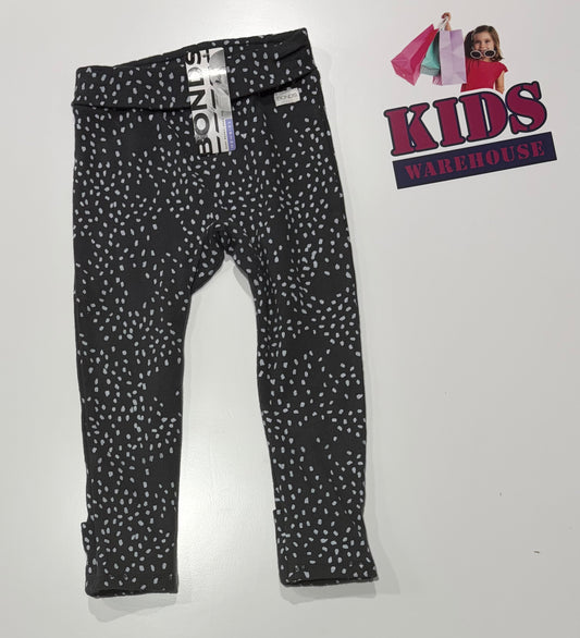 Not Used Bonds Grey, White Polka Dot Print Pants Size 0