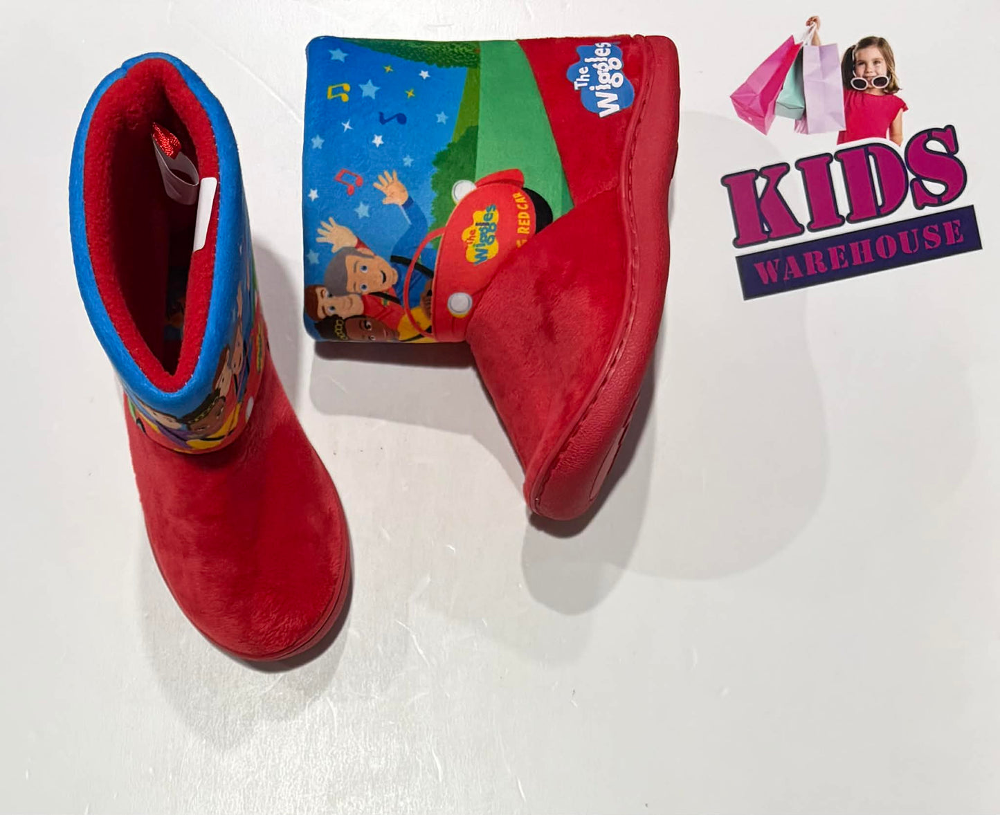 The Wiggles Slippers Size 12 (Child/Older Child)