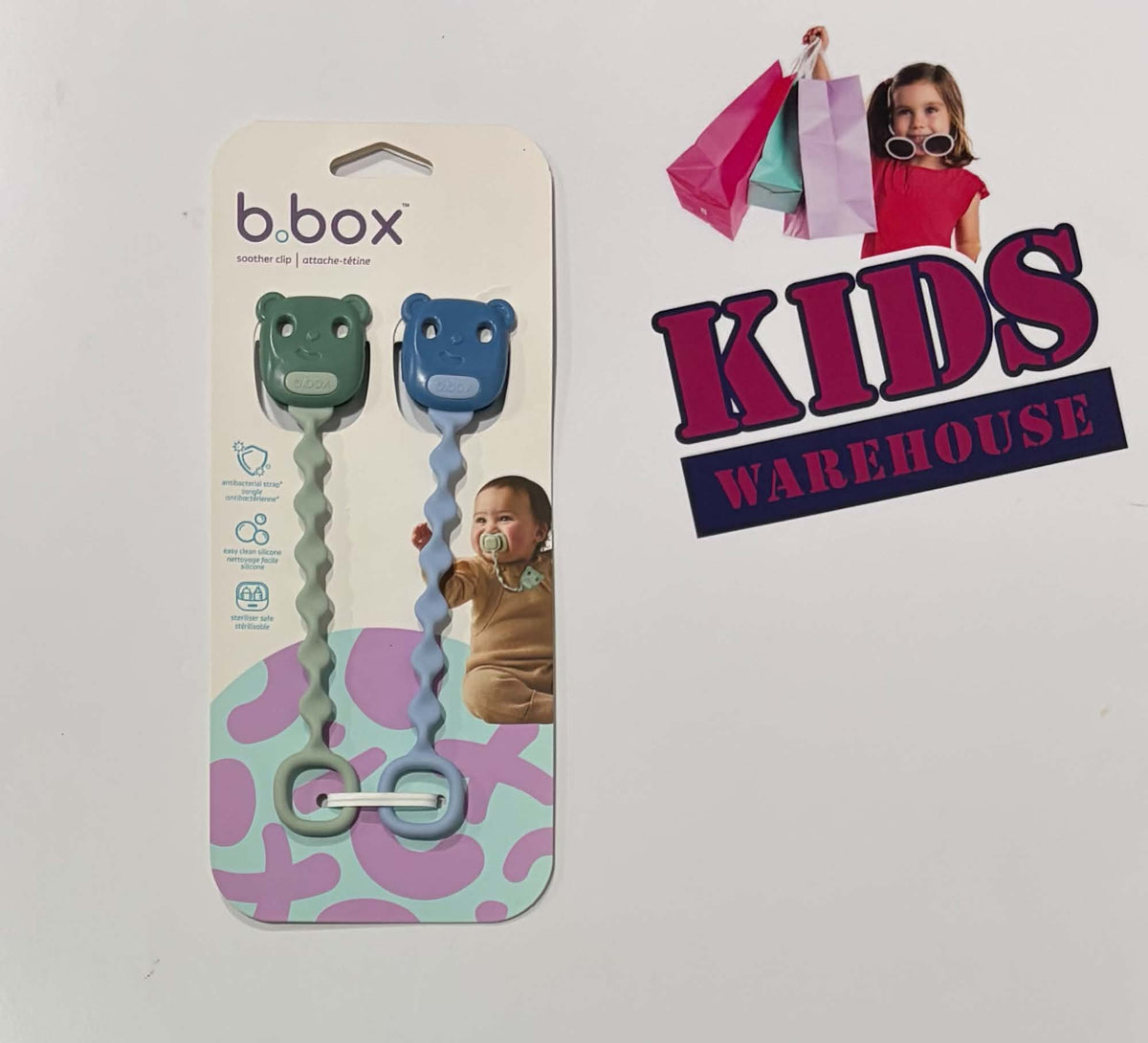 Not Used B.Box Soother Clip