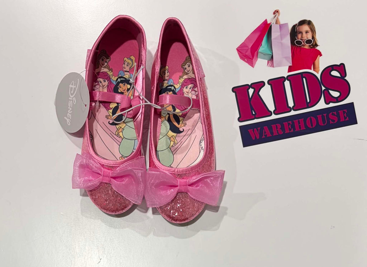 Not Used Disney Pink Glittery Shoes Size 13 (Older Child)