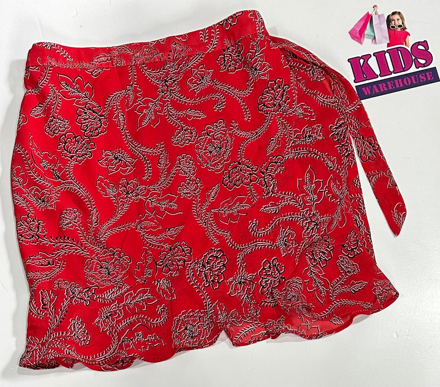 Bardot Junior Red Skirt Size 12