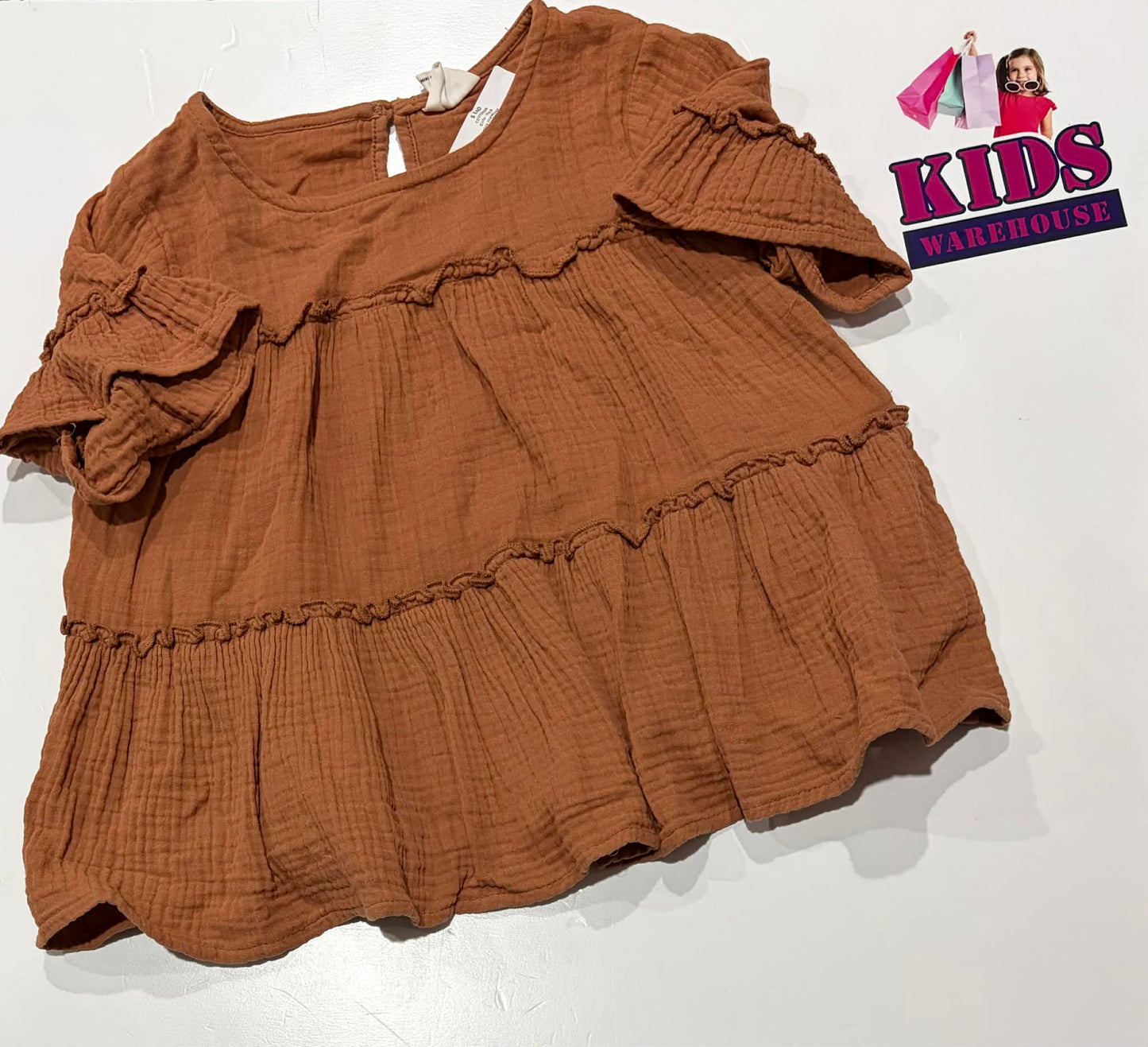 Cotton On Brown Top Size 6