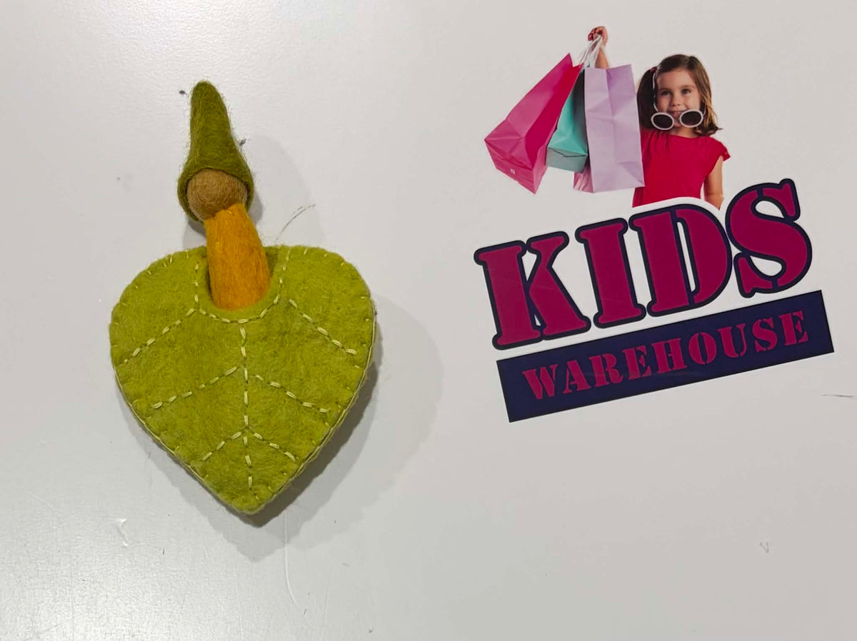 Felt Leaf And Person Toy