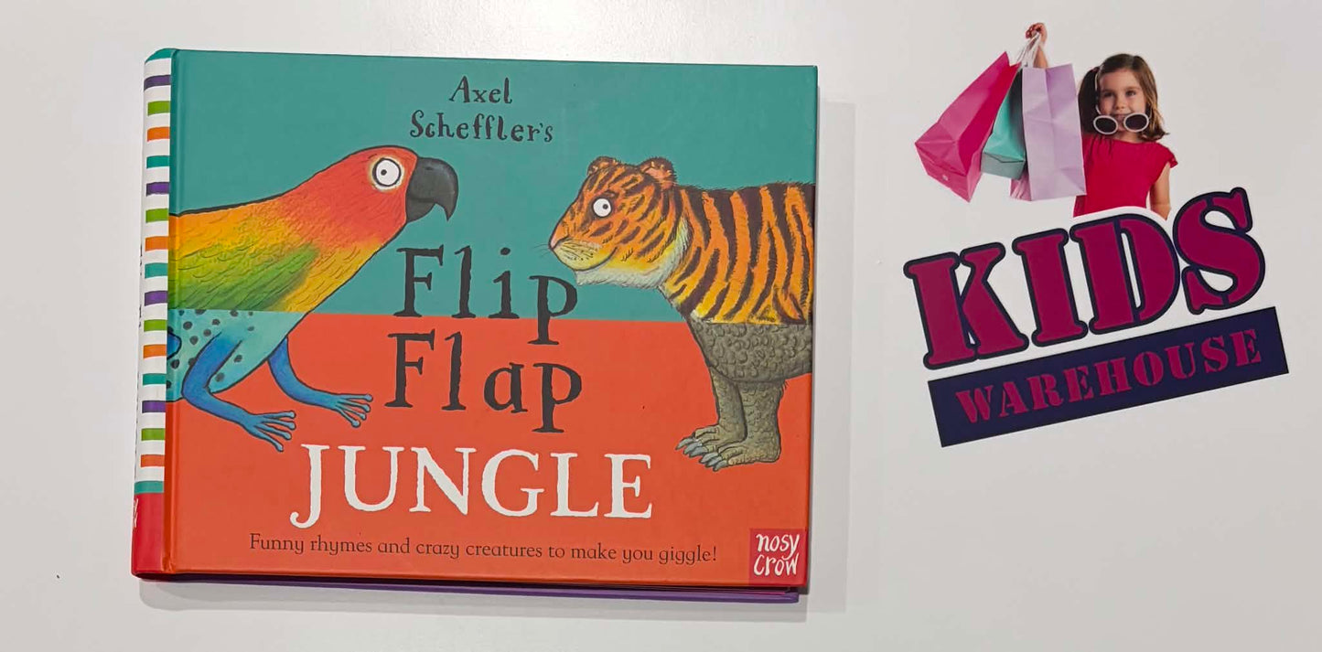 Flip Flap Jungle (Boardbook) - Axel Scheffler
