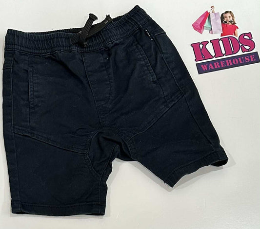 Indie Black Jean Shorts Size 2