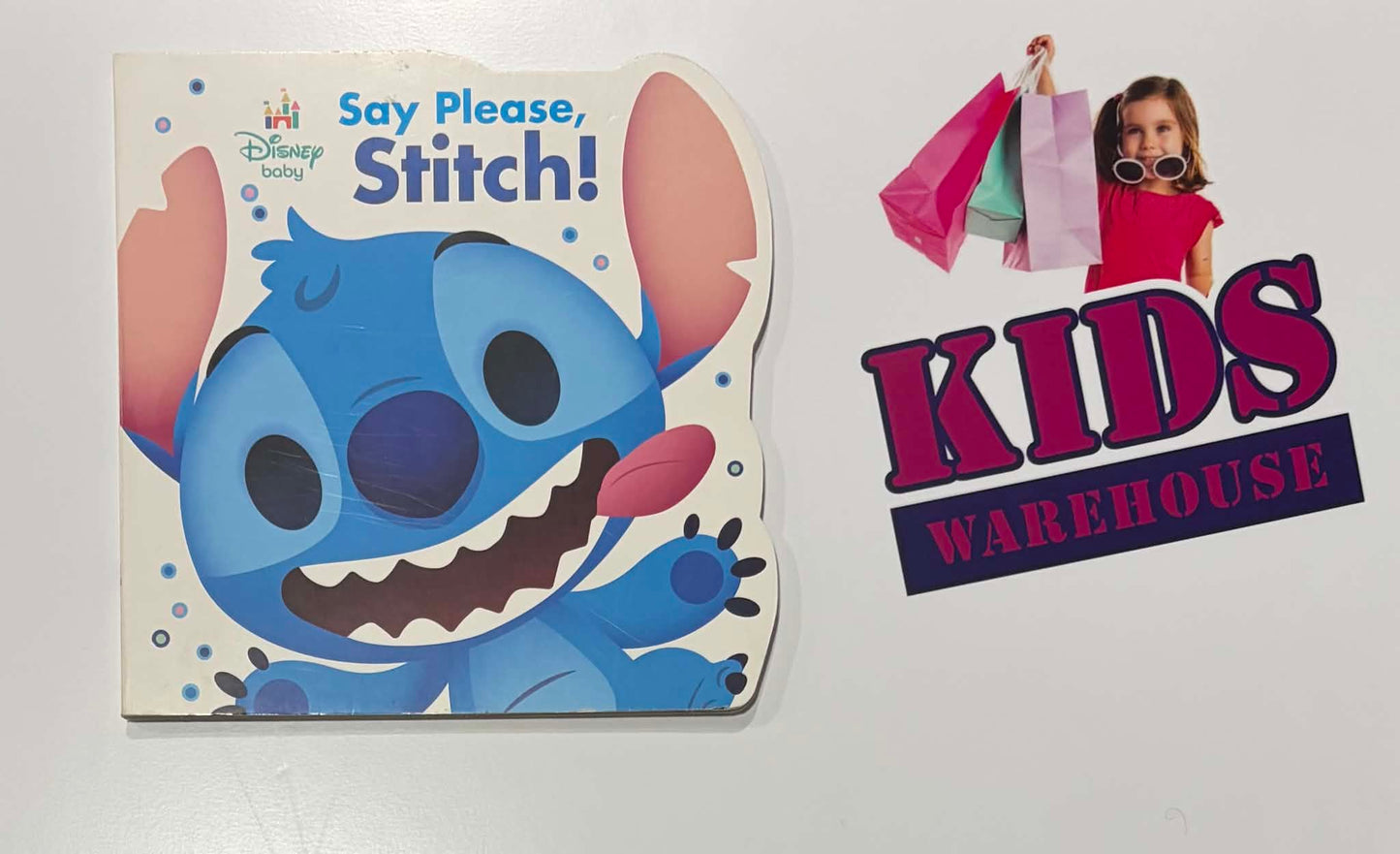 Say Please, Stitch! (Board Book) - Disney Baby