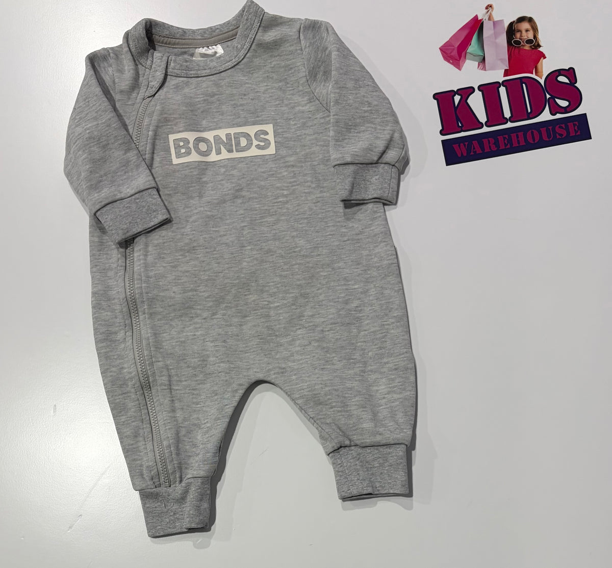 Bonds Grey Jumpsuit Size 000