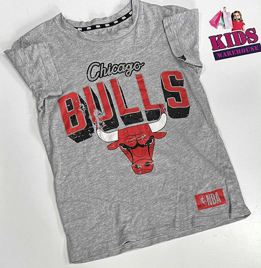 NBA Grey Chicago Bulls Top Size 8
