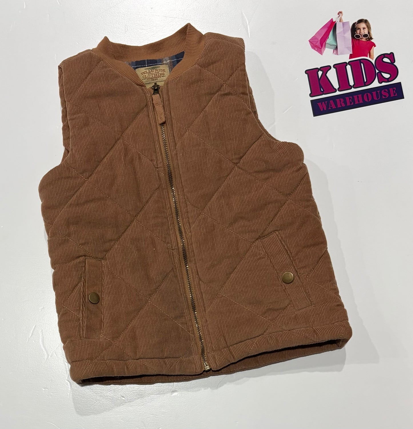 Telluride Grown Corduroy Vest Size 3