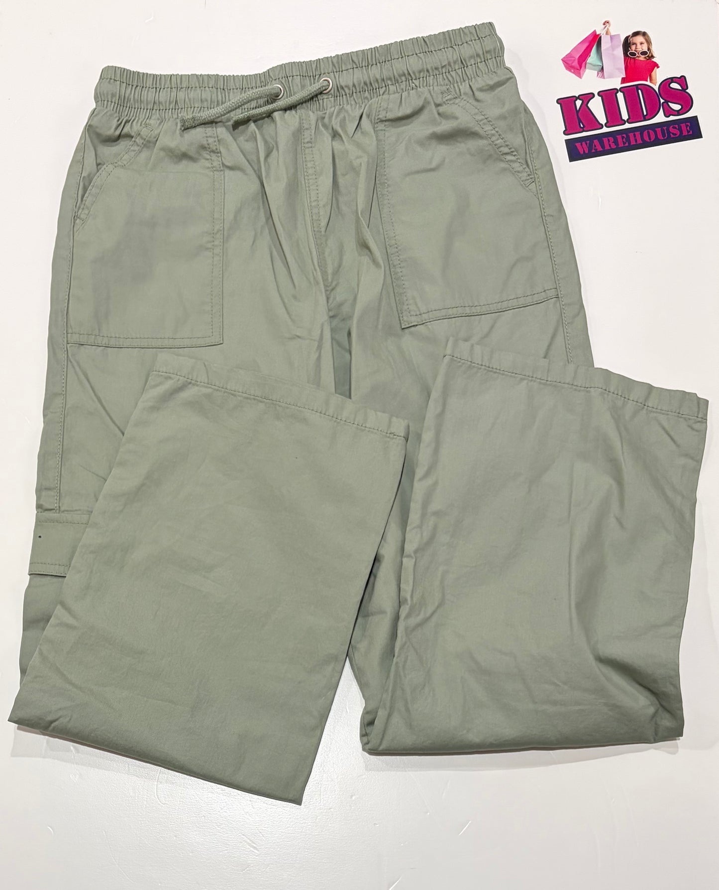 K-D Green Cargo Pants Size 12