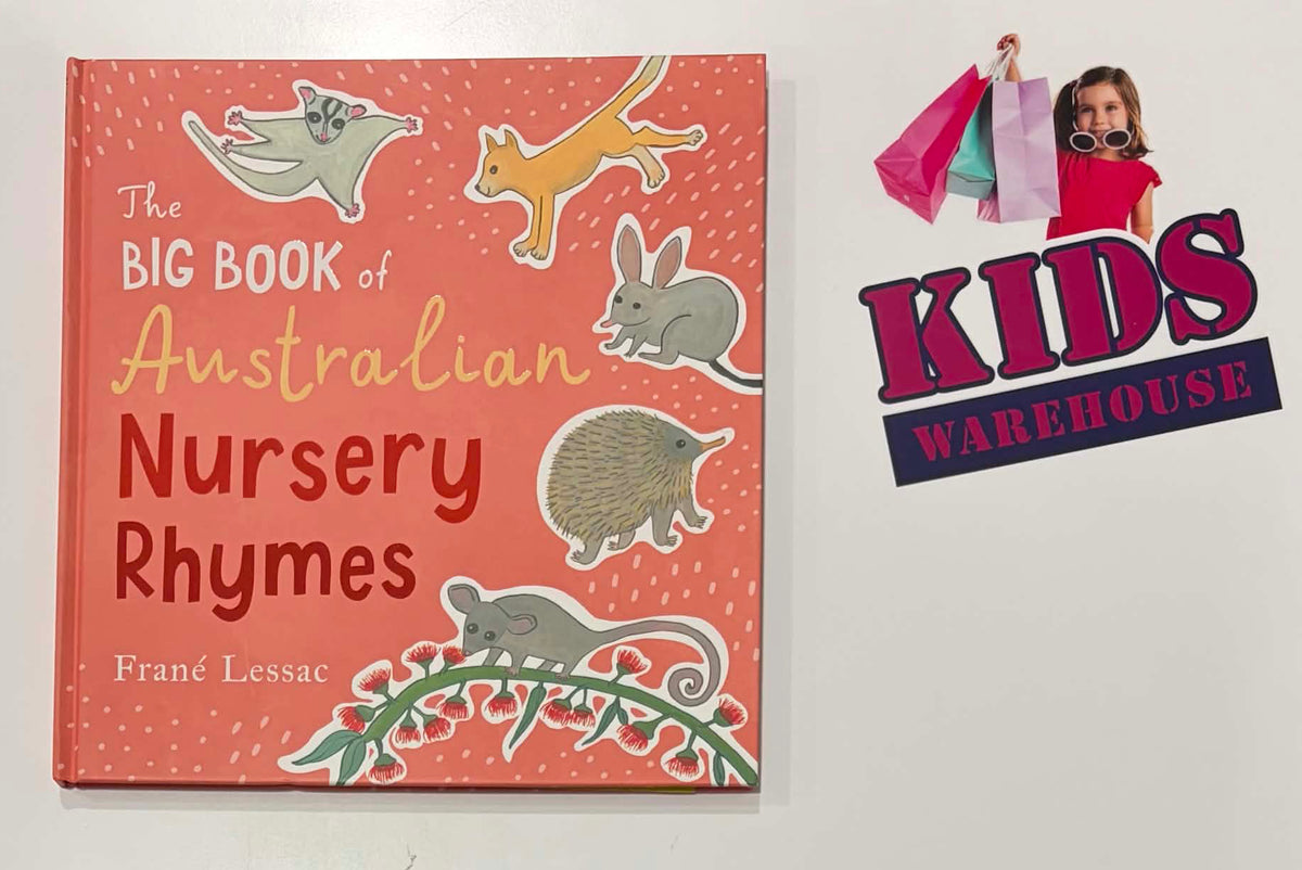 The Big Book Of Australian Nursery Rhymes (Hardcover) - Frané Lessac