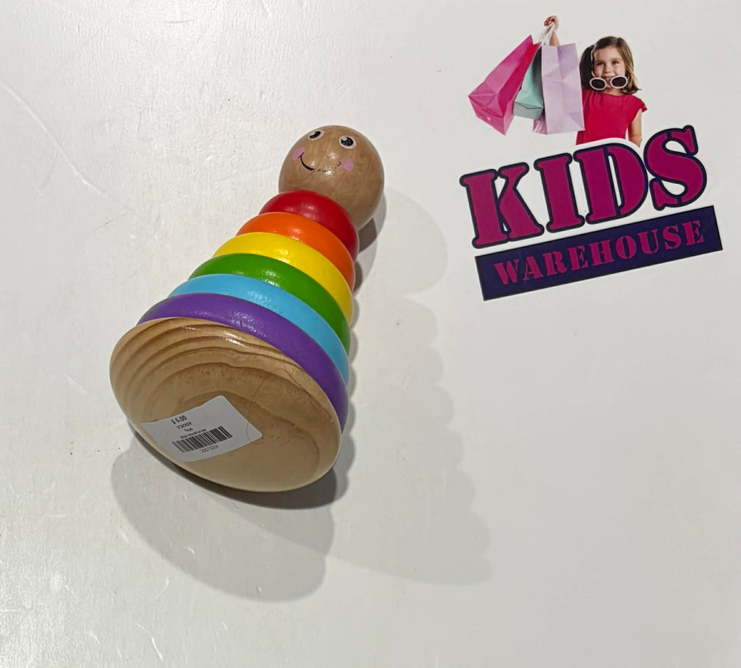 Wooden Rainbow Stacker