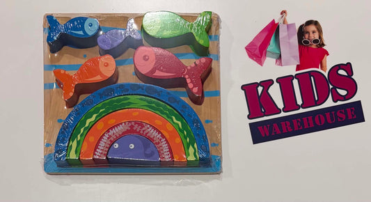 Not Used Kiddie Connect Wooden Puzzle