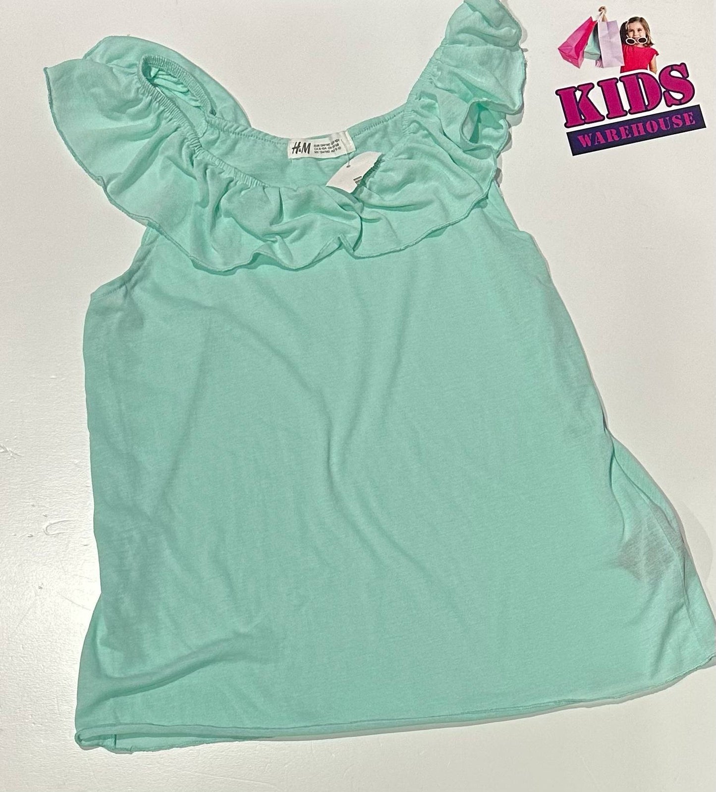 H&M Blue Top Size 9