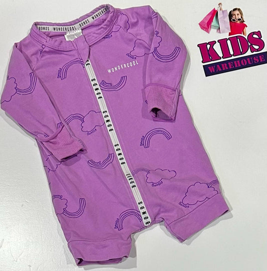 Bonds Purple Wondersuit Size 00