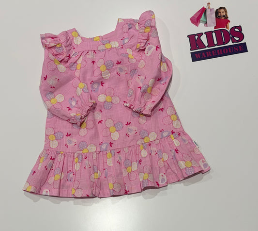 Sprout Pink, Floral Print Dress Size 0