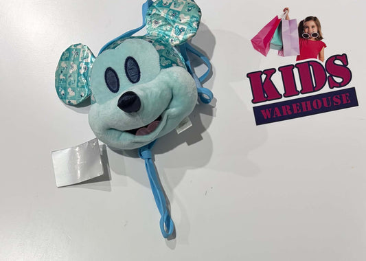 Not Used Mickey Mouse Blue Bag