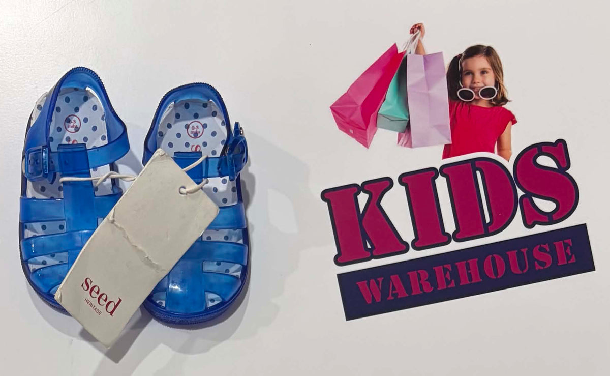 Seed Heritage Blue Sandals Size 0-3 Months (Baby)