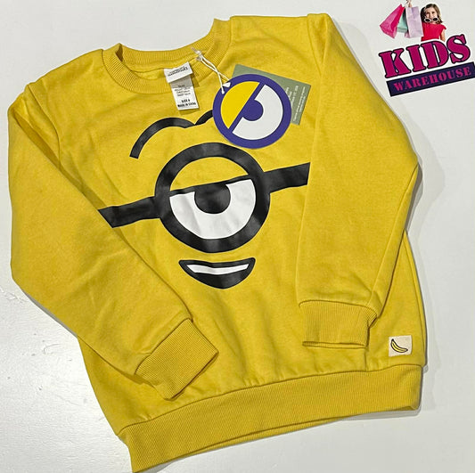 New Illumination Minions Yellow Jumper Size 6 (RRP $18)