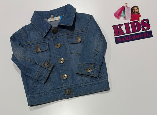 Run Scotty Run Denim Jacket Size 0