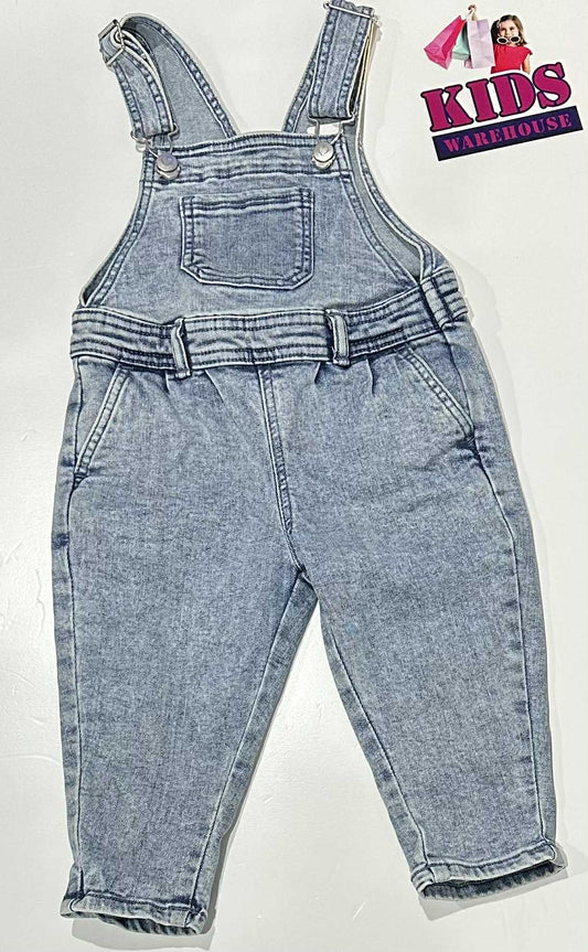 Anko Light Blue Denim Overalls Size 2