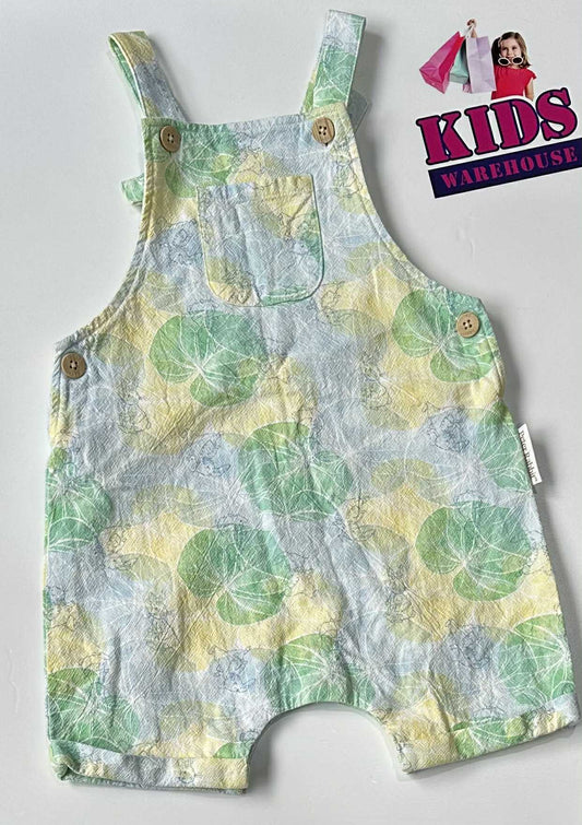 Peter Rabbit Yellow & Blue Overalls Size 1