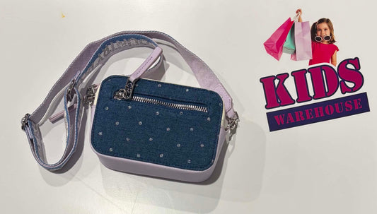 Country Road Blue, Purple Shoulder Purse