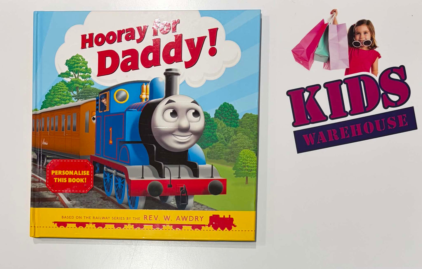 Thomas And Friends Hooray For Daddy! Personalisation Book (Hardcover)