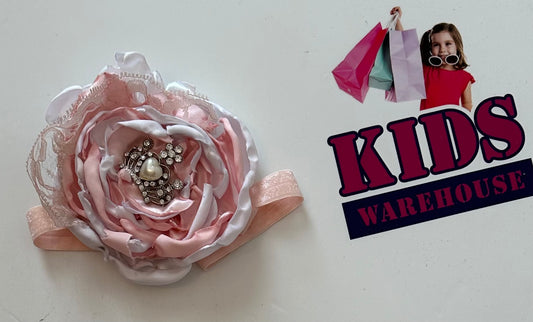 Pink Tiara Style Headband