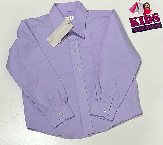 New Danielle Fashion Purple Long Sleeve Shirt Size 4