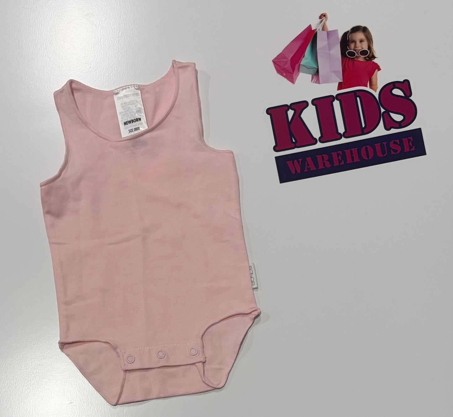 Bonds Pink Bodysuit Size 0000