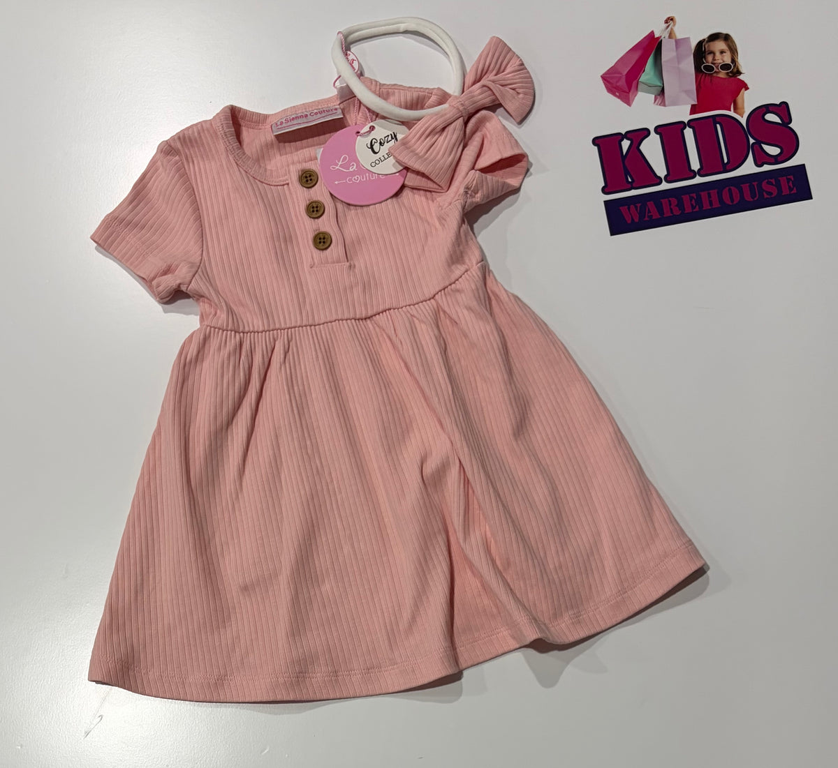 Not Used La Sienna Pink Dress Size 0