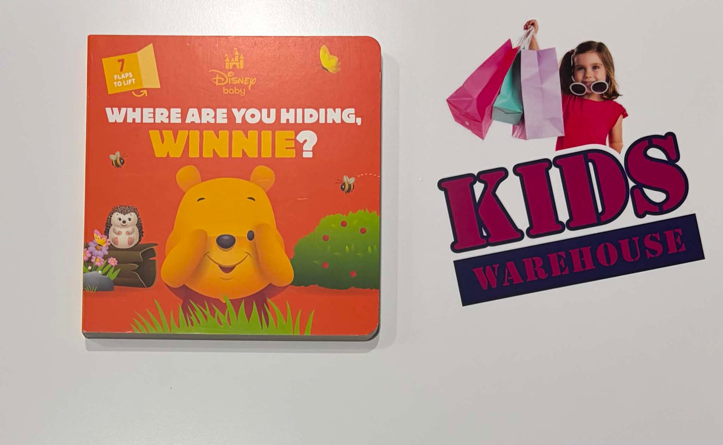 Disney Baby 'Where Are You Hiding, Winnie?' Lift-The-Flap (Boardbook)