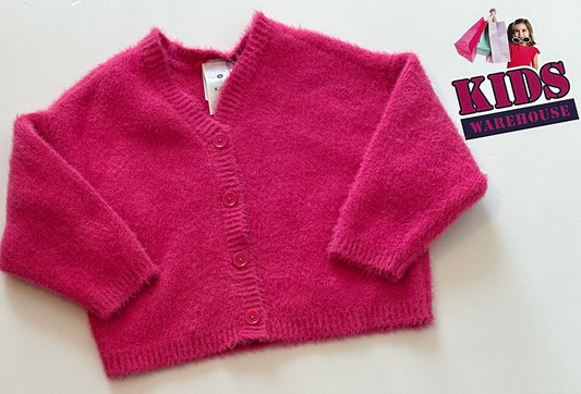 Target Pink Knit Cardigan Size 1