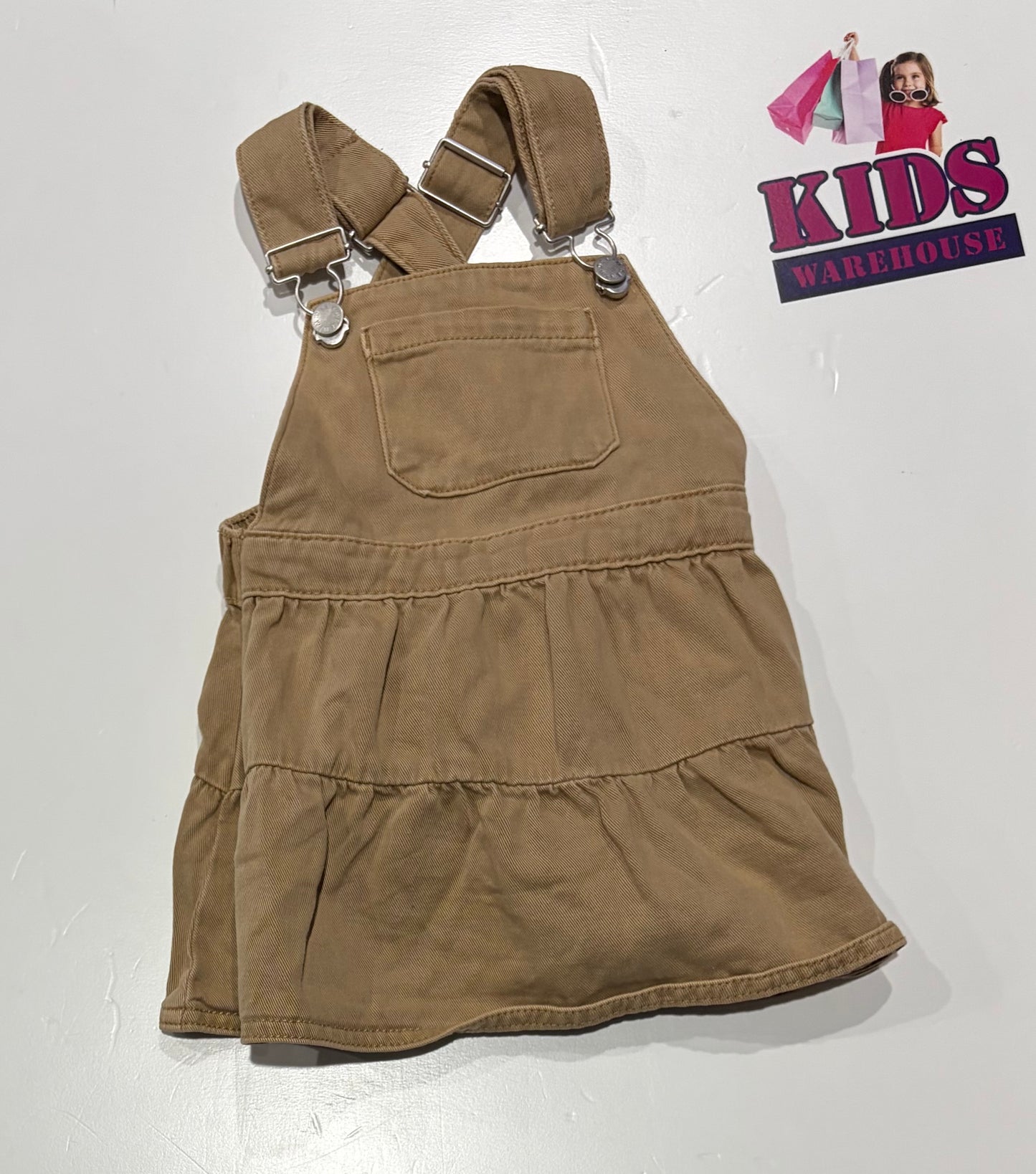 Brown Corduroy Overalls Size 1