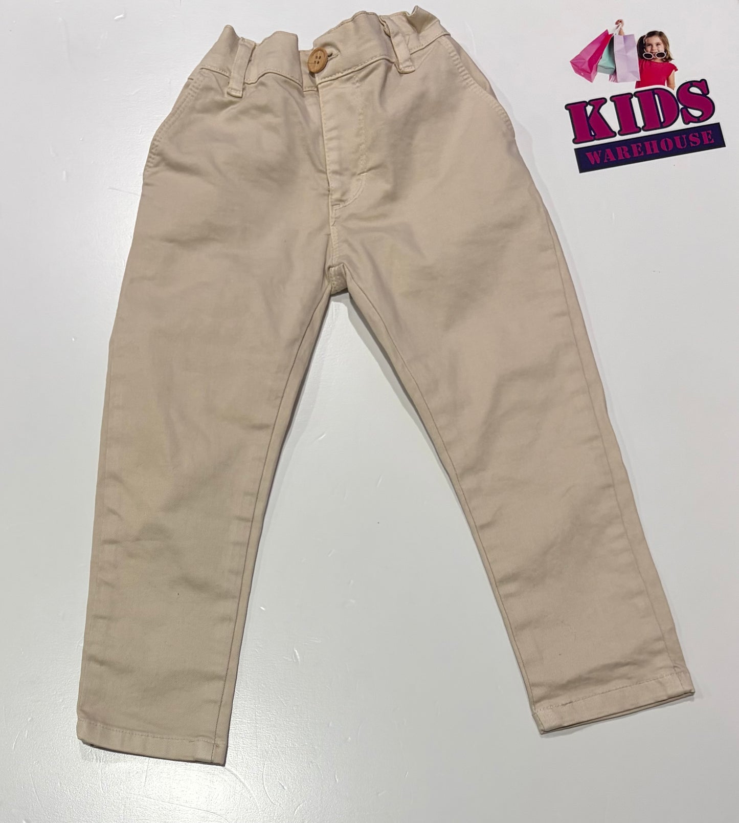 MDM Cream Cargo Pants Size 3