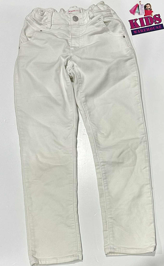 Just Jean White Jean Pants Size Size 10