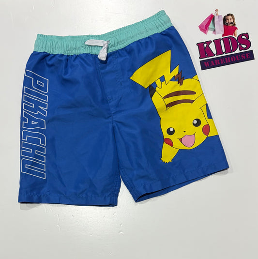 Pokémon Blue, Character Print Shorts Size 6