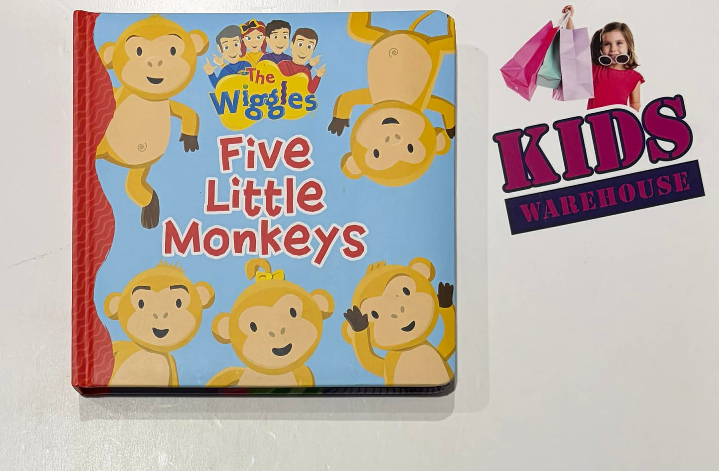 The Wiggles Five Little Monkeys (Boardbook)