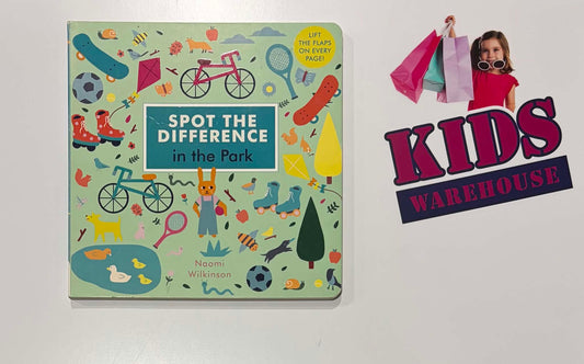 Spot The Difference In The Park (Boardbook) - Naomi Wilkinson