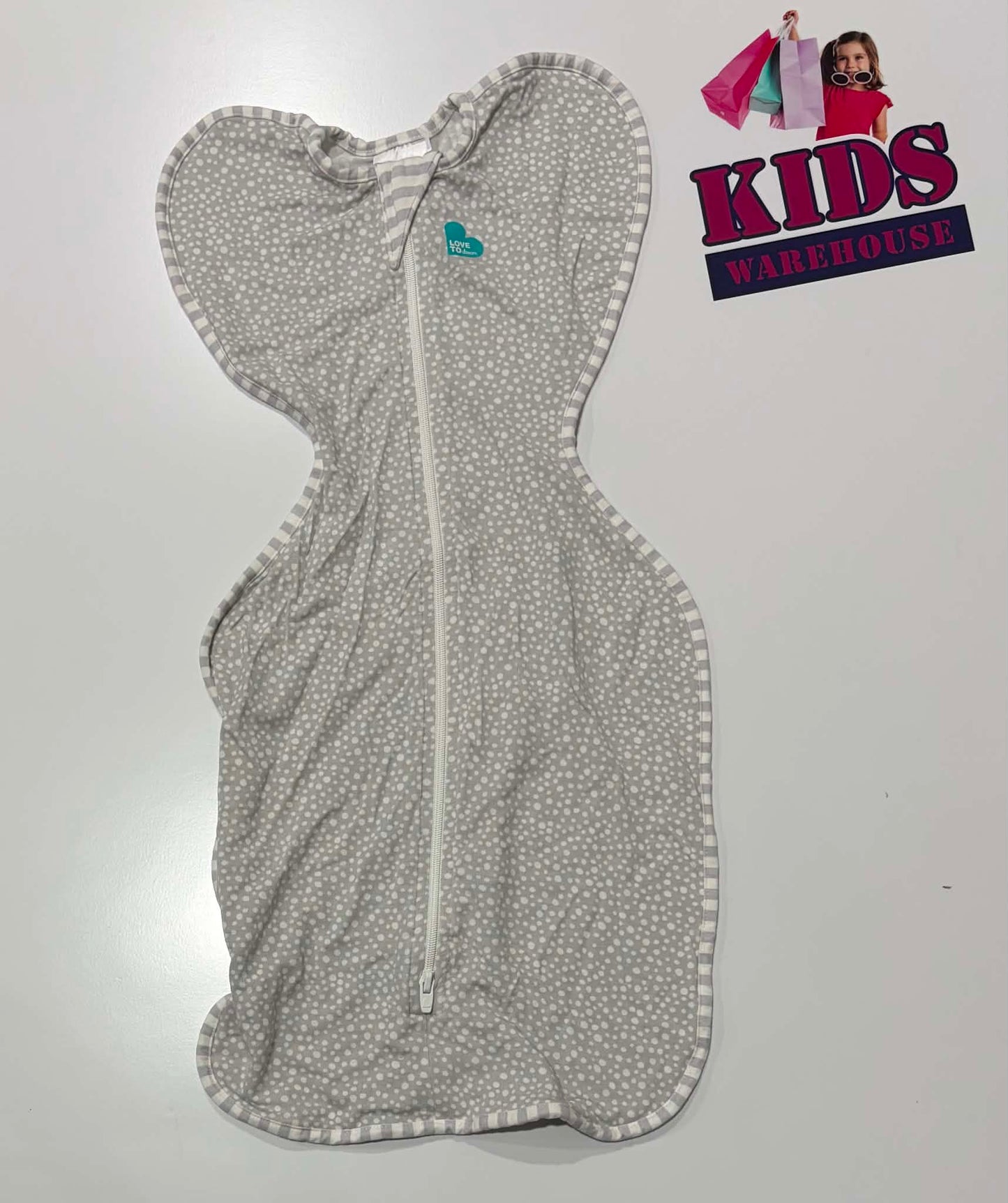 Love To Dream Grey, White Dot Size Small (3.5-6kgs) TOG 1