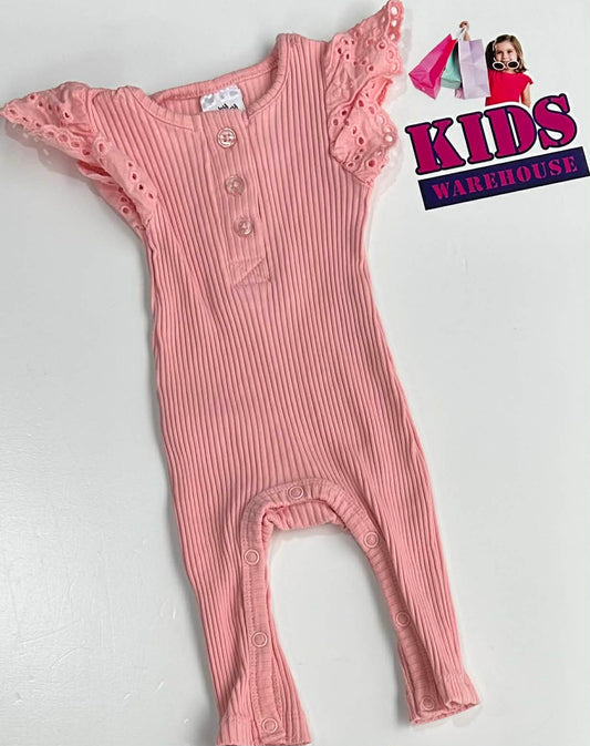 Baby Berry Pink Jumpsuit Size 0000